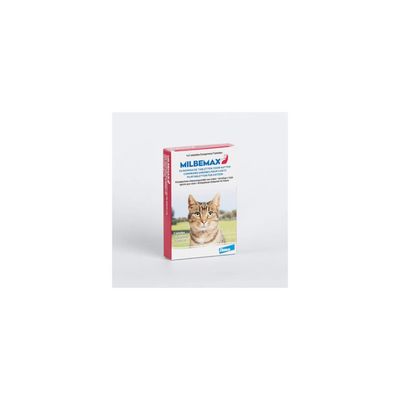 Milbemax Kat 2 Tot 8 Kg, 2 Tabletten