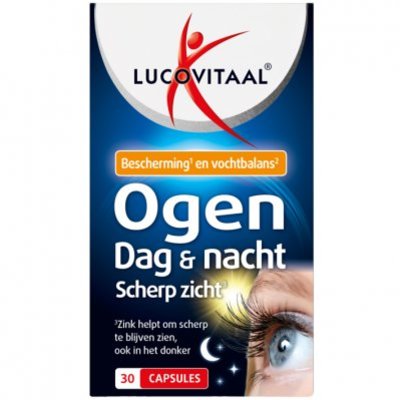 Lucovitaal Ogen dag & nacht scherp zicht capsules
