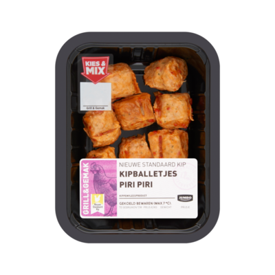 Huismerk Kipballetjes Piri Piri