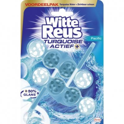 Witte Reus Turqoise actief
