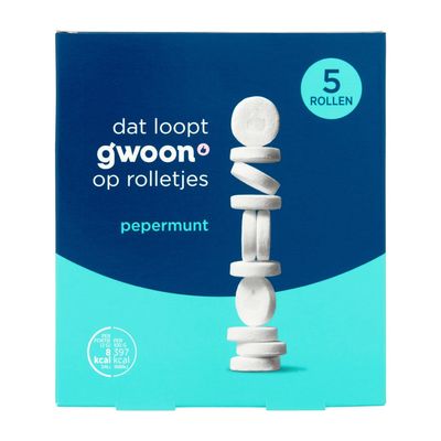 G'woon Pepermunt 5-pack