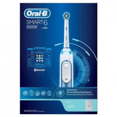 Oral-B Smart 6 6200w blue elekt tandenborstel