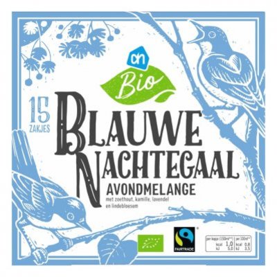 Huismerk Biologisch Blauwe nachtegaal