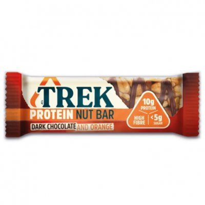 Trek Protein nut bar dark chocolate & orange