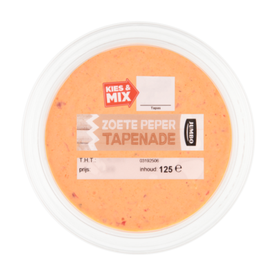 Huismerk Zoete Peper Tapenade