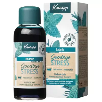 Kneipp Badolie goodbye stress doosje