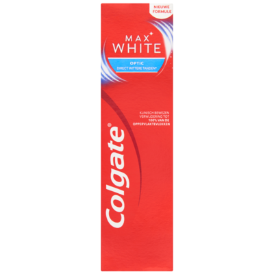 Colgate Tandpasta max white optic