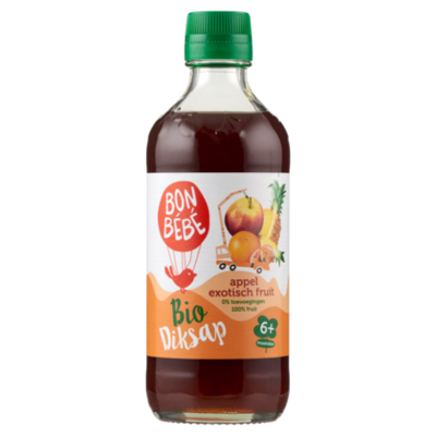 Huismerk Bio diksap appel exotisch fruit