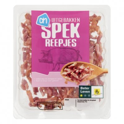 Huismerk Uitgebakken spekreepjes