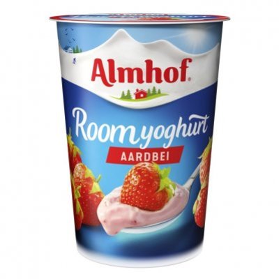 Almhof Roomyoghurt aardbei