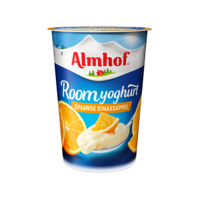 Almhof Roomyoghurt Spaanse Sinaasappel