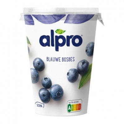 Alpro Plantaardige variatie op yoghurt bosbes