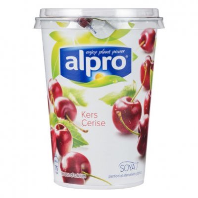 Alpro Plantaardige variatie op yoghurt kers