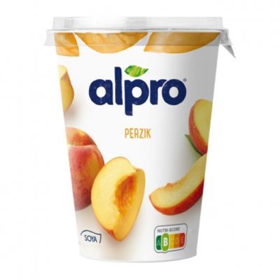 Alpro Plantaardige variatie op yoghurt perzik