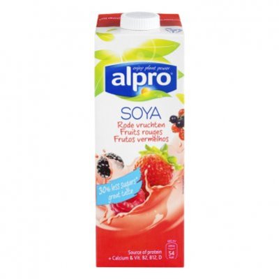 Alpro Sojadrink rode vruchten