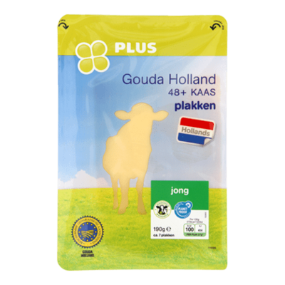 Huismerk Goudse jong 48+ plakken