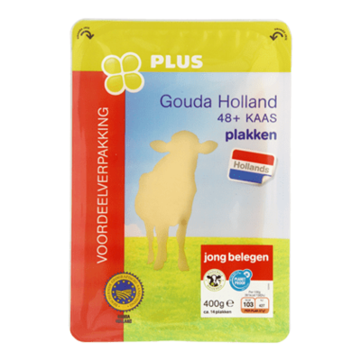 Huismerk Goudse jong belegen 48+ plakken
