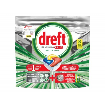 Dreft Vaatwastablet platinum plus