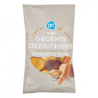 Huismerk Groentechips zeezout & pepper