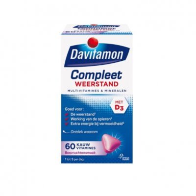 Davitamon Compleet kauwvitamines bosvruchten