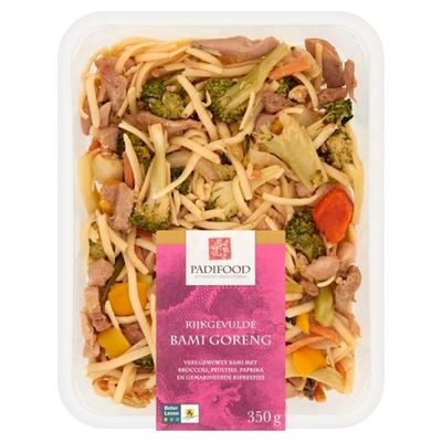 Padifood rijkgevulde bami met kip