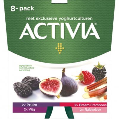 Activia 8-pack Fruit assorti