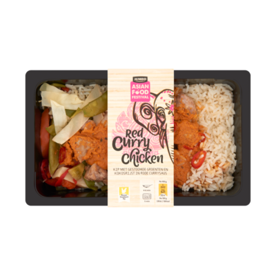 Huismerk Asian Food Festival Red Curry Chicken