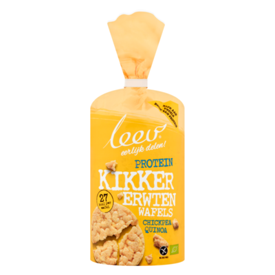 Leev Biologisch Kikkererwten Wafels