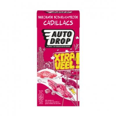 Autodrop Bosvruchtrode cadillacs XL