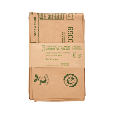 Composto GFT Zakken voor de 240 Liter Bak