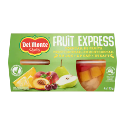 Del Monte Fruit Express Fruitcocktail op Sap