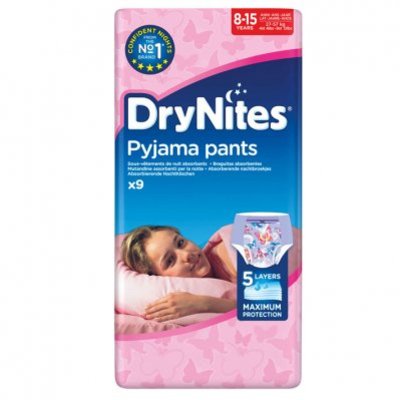 Huggies DryNites luierbroekjes meisje 8-15 jaar