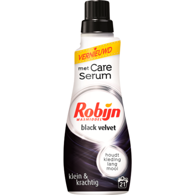 Robijn Vloeibaar wasmiddel klein & krachtig black velvet 21 wasbeurten