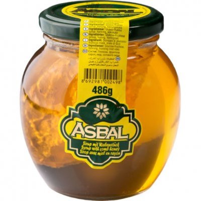 Asbal Honey- Syrup with comb honey