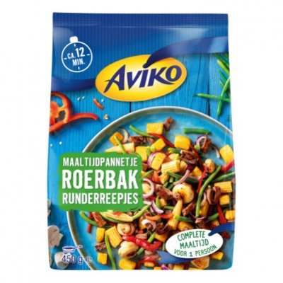 Aviko Maaltijdpannetje roerbak runderreepjes