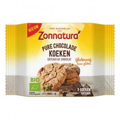 Zonnatura Gluten vrij koekje chocolade