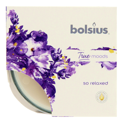Bolsius Geurglas medium true moods so relaxed