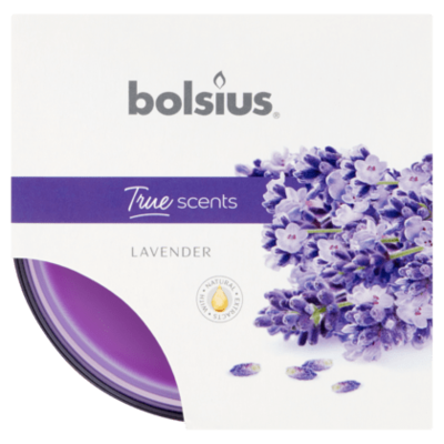Bolsius Geurglas medium true scents lavendel