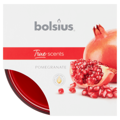 Bolsius Geurglas medium true scent pomegranate