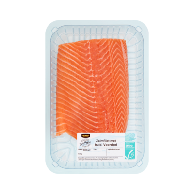Huismerk Verse Vis Vismarkt Zalmfilet met Huid Voordeel
