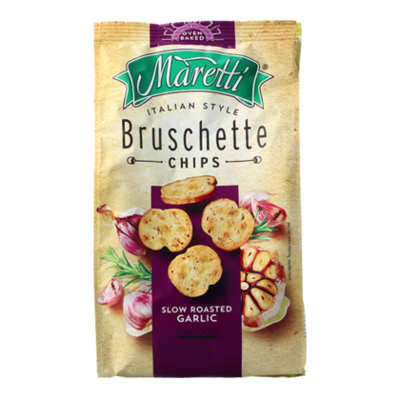 Maretti Bruschette bites slow roasted garlic