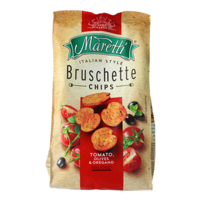 Maretti Bruschette bites tomato olives oregano