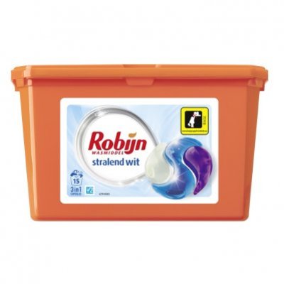 Robijn 3-in-1 capsules stralend wit