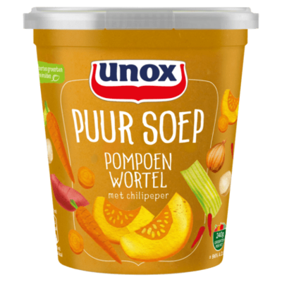 Unox Puur soep pompoen