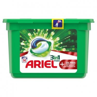 Ariel Pods+ ultra wasmiddelcapsules