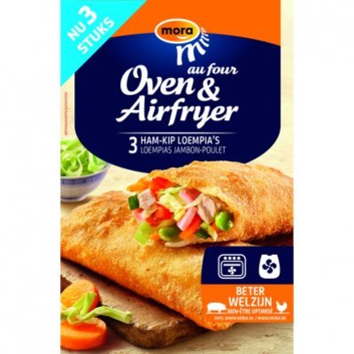 Mora Oven loempia ham / kip bw