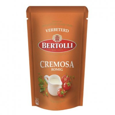 Bertolli Saus in zak romig