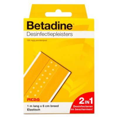Betadine Desinfectiepleister 1m x 6cm