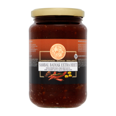 Koningsvogel Sambal Badjak Extra Heet