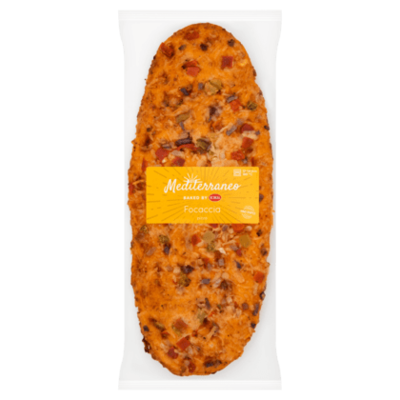 Mediterraneo Focaccia pizza